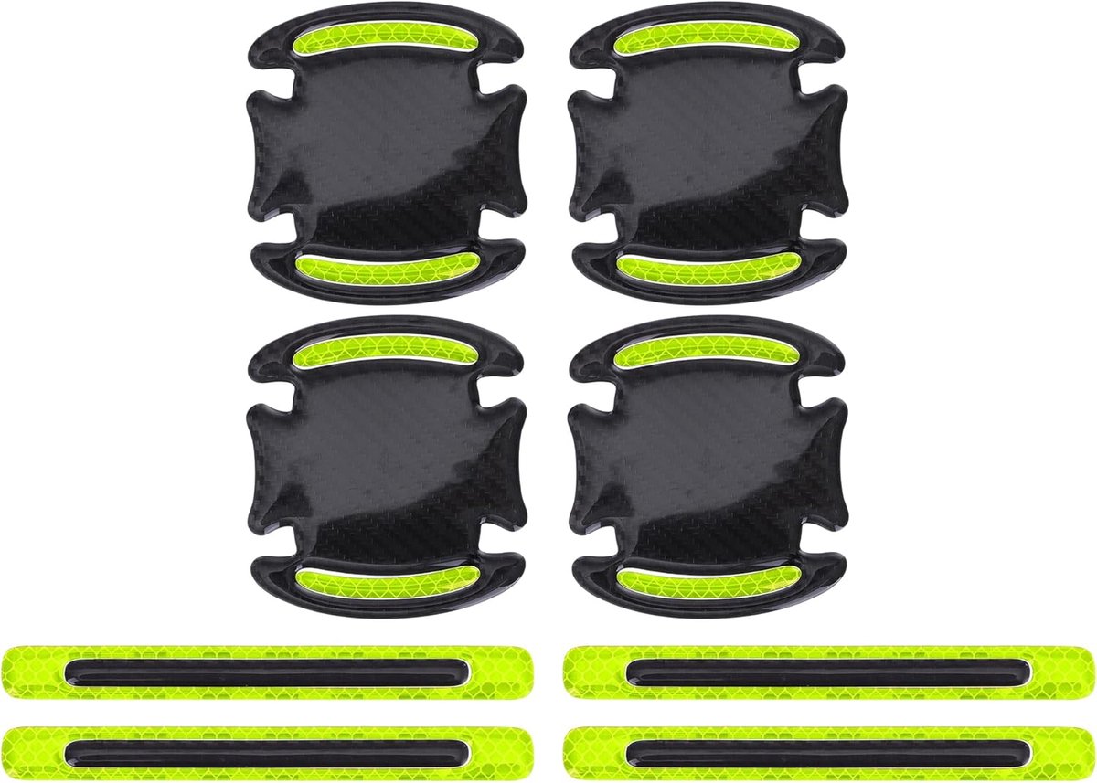 Deurklink stickers - groen - krasbescherming - duurzame bescherming tegen krassen - ShopVlot