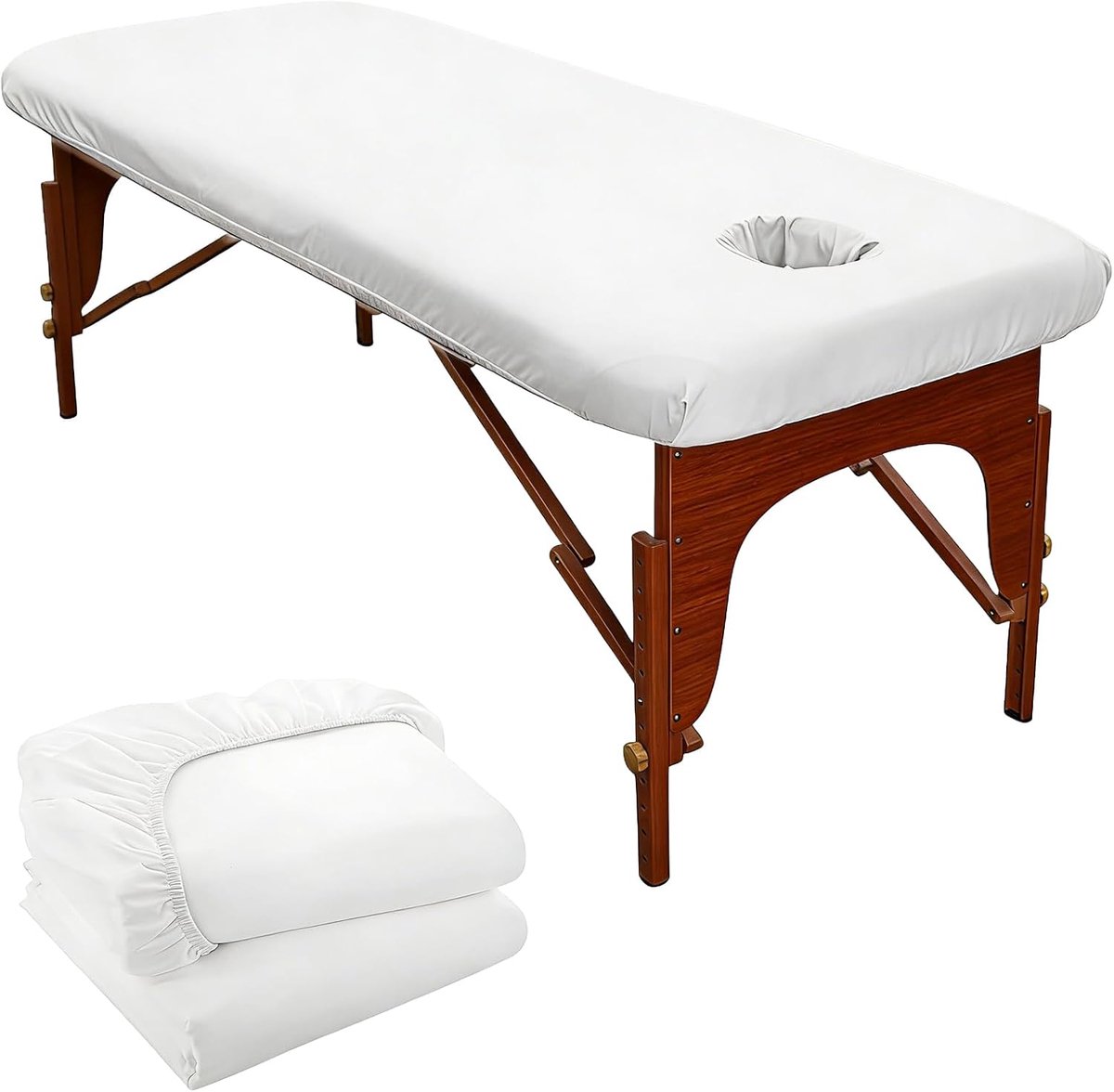 Spanhoezen voor massagestoelen 80 x 190 cm - wasbaar polyester - waterafstotend en oliebestendig - ShopVlot