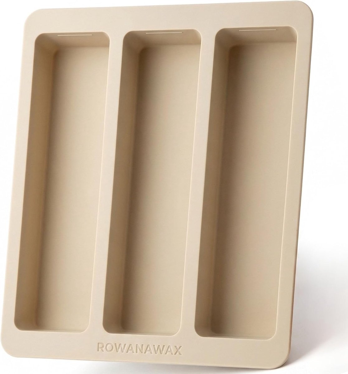 Platinum Silicone Mini Baking Mould with 3 Cutouts, Long Baking Mould for Mini Cakes, Cakes and Savory Pastries - ShopVlot