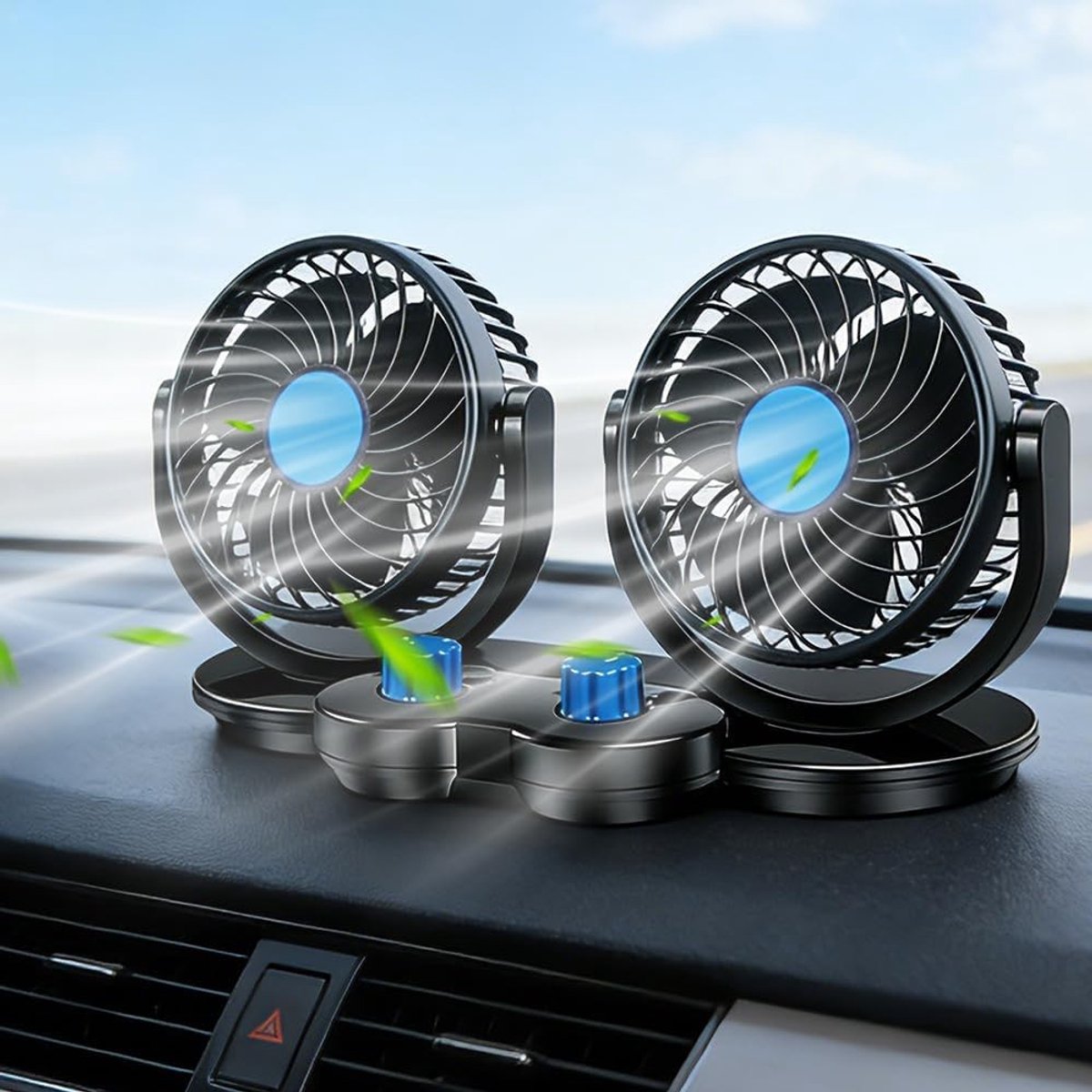 Autoventilator - 12 V - Compact - Voor Auto's
