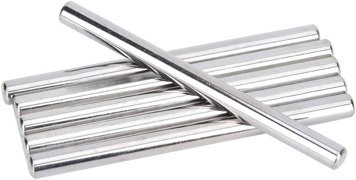 Precisiebalk D-as 80 x 6mm - Hoogwaardige roestvrijstalen robotonderdelen - Voorkomt draaien en schuiven - ShopVlot