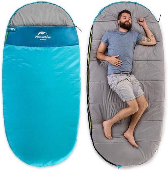 3 Season Adult Thicken Sleeping Bag with Compression Sack, Single Lightweight Waterproof Warm Outdoor Down Blanket - ShopVlot — afbeelding 3
