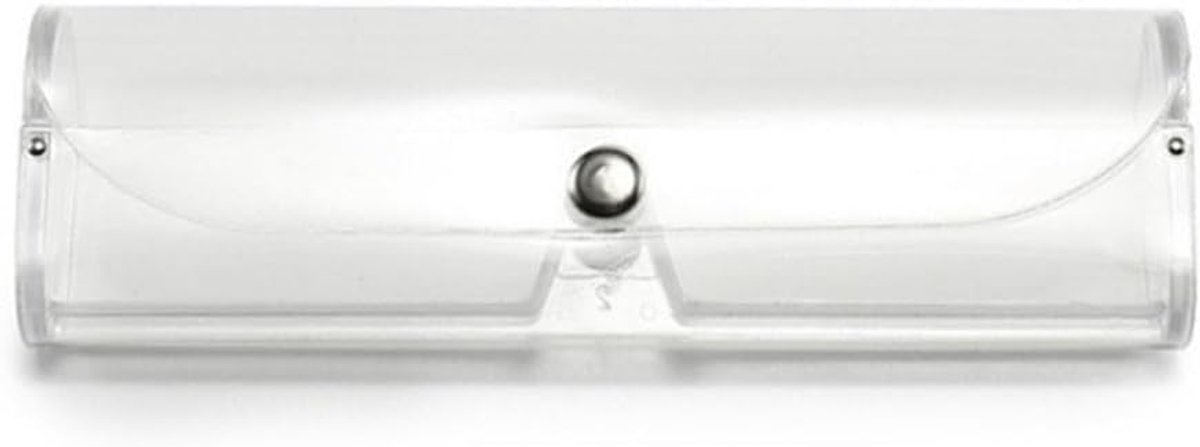 Transparante presbyopie-brillenkoker Modieuze plastic doos Lichtgewicht en draagbare PVC-brilzachte doos - ShopVlot