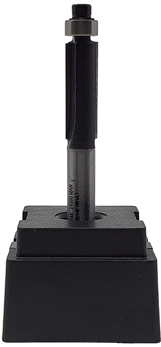 jjw-germany NR 14 HM - milling cutter Z=2 D = 9,5 x NL 25,4 mm with ball bearings 9,5 mm shaft 8 x 32 mm - ShopVlot