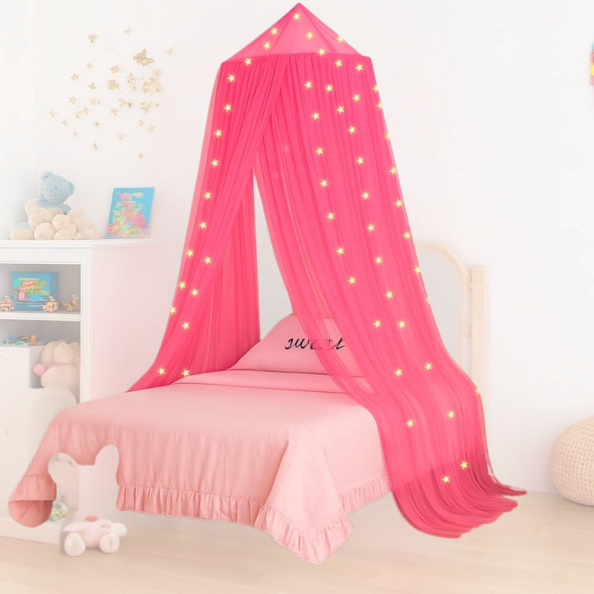 Zavio® Koepel Klamboe - Muggennet Bed - Bescherming Slaap