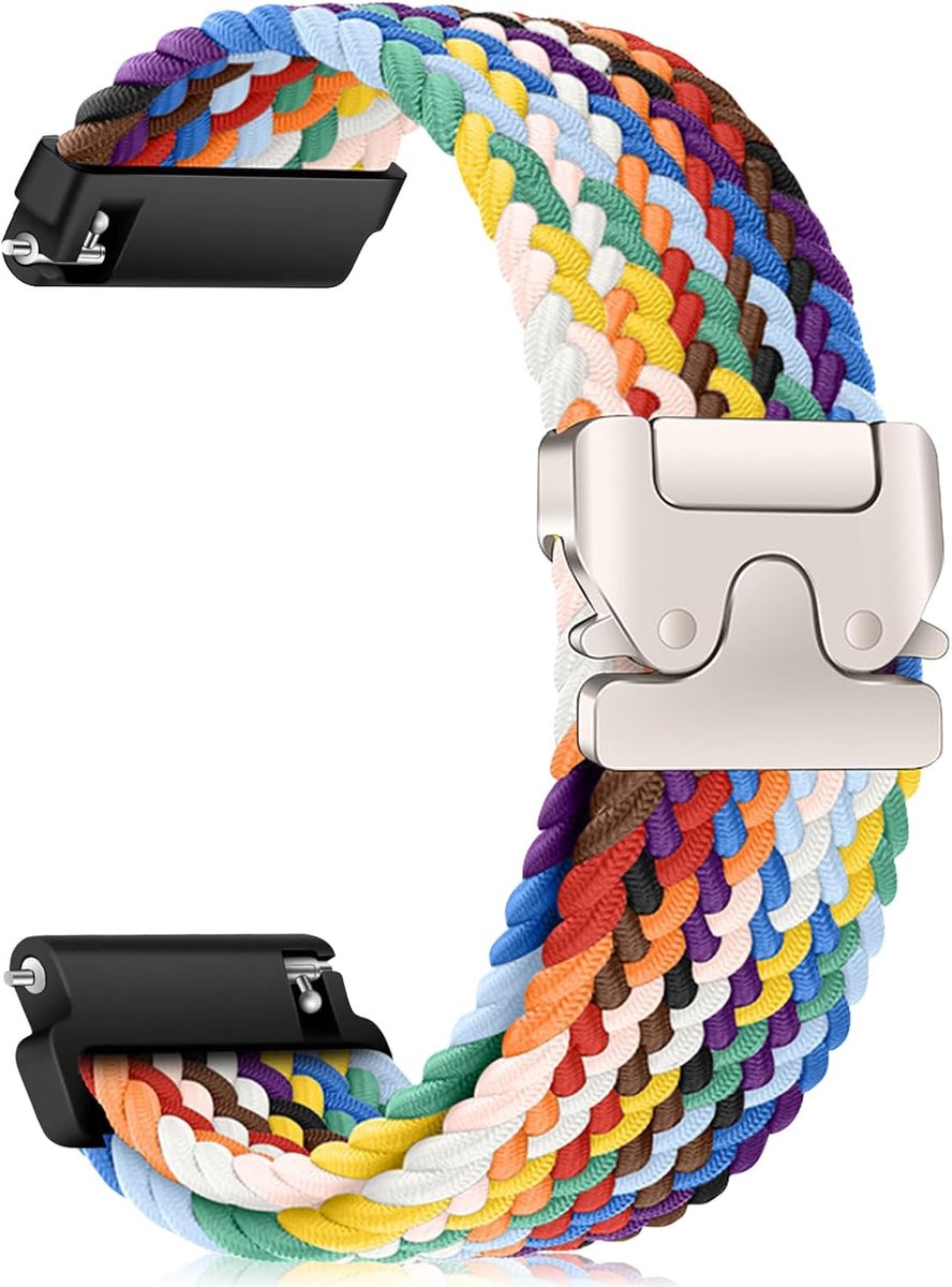 Nylon Strap for 20 mm 22 mm Elastic Fabric Replacement Band Sport Bracelet for Men and Women - ShopVlot