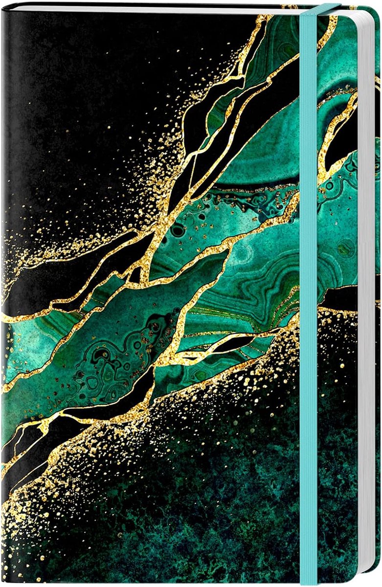 Lined Journal Notebook Hard Cover Medium 14.5 x 21.3 cm 160 Pages Thick Paper, Cute Aesthetic A5 College Lined - ShopVlot