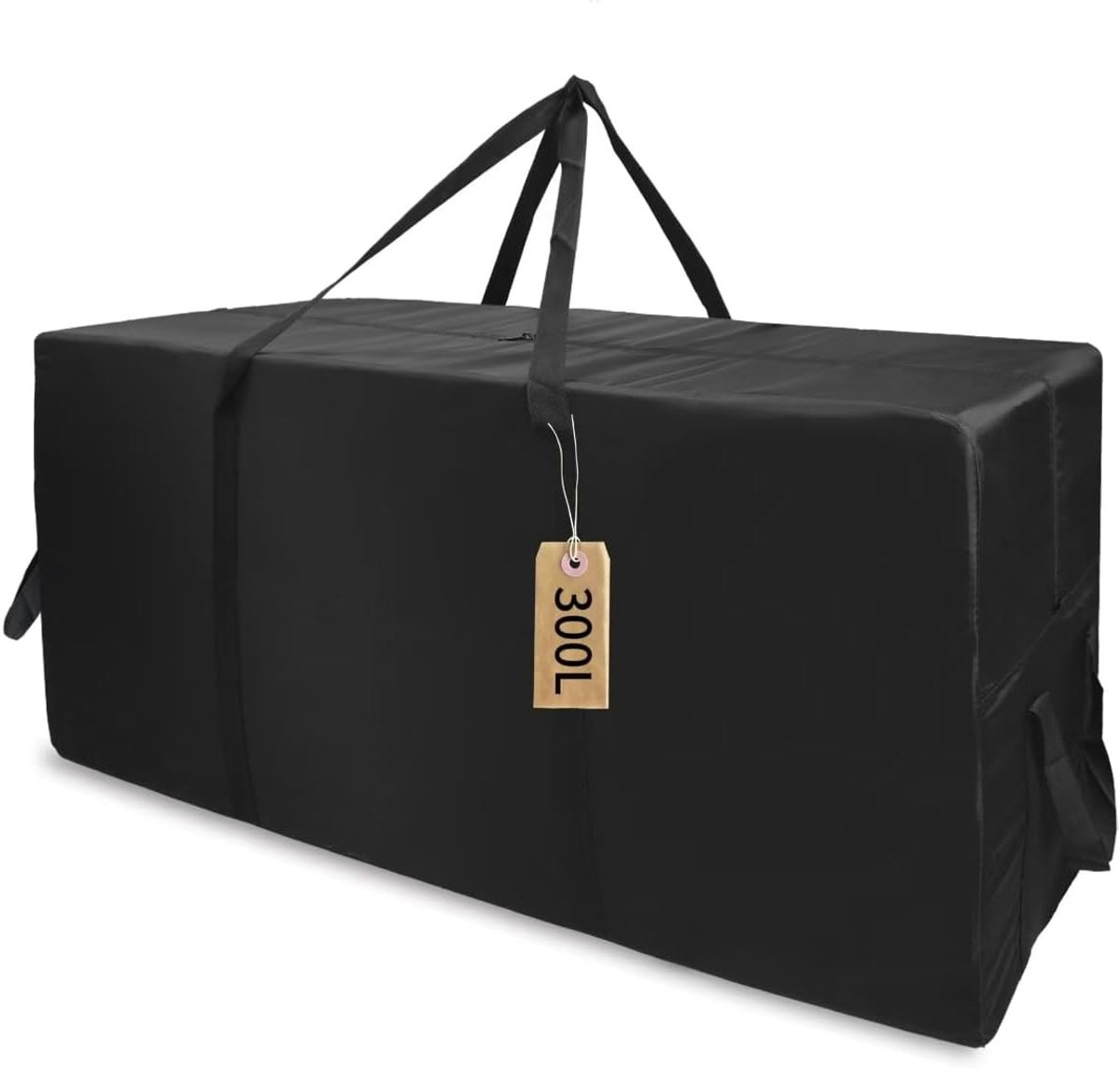 Extra grote opbergzak van 300L voor kleding, dekbedden en verhuizing - 118x55x46 cm, met handvatten en duurzame stof