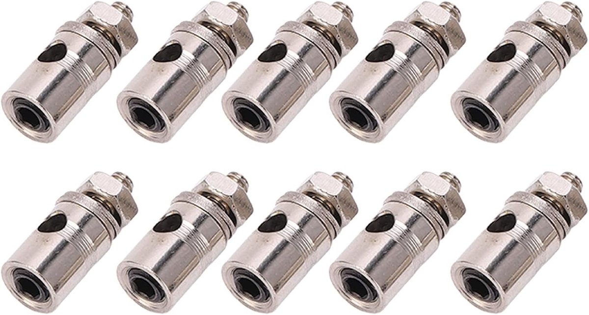 RC Push Rod Connectors van RVS - Snelle Verstellers voor Modelvliegtuigen - 10 Stuks DIY Onderdelen voor Hobbyisten