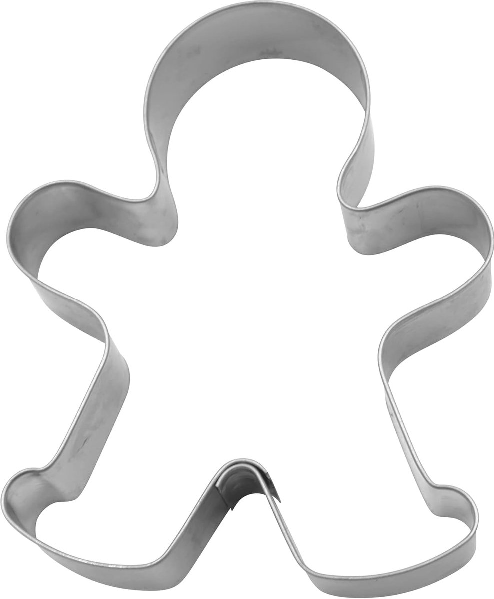 BekkiB - Cutters "Peperkuchenmann / Boy" - approx. 10 cm, stainless steel cutters for baking gingerbread and cookies - ShopVlot