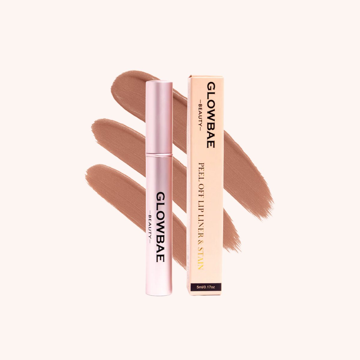GlowBae Beauty Hazel Tint Peel Off Lip Liner Stain - Langhoudende Lippenstift - Peel-Off Lip Tint - Waterdicht & Vlekbestendig - Subtiele tot Opvallende Tinten - Hydraterende Lip Stain