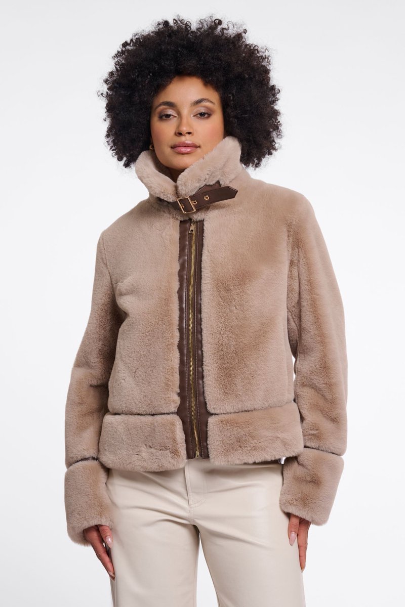 Rino & Pelle Jackets - Lambra jacket - Bruin