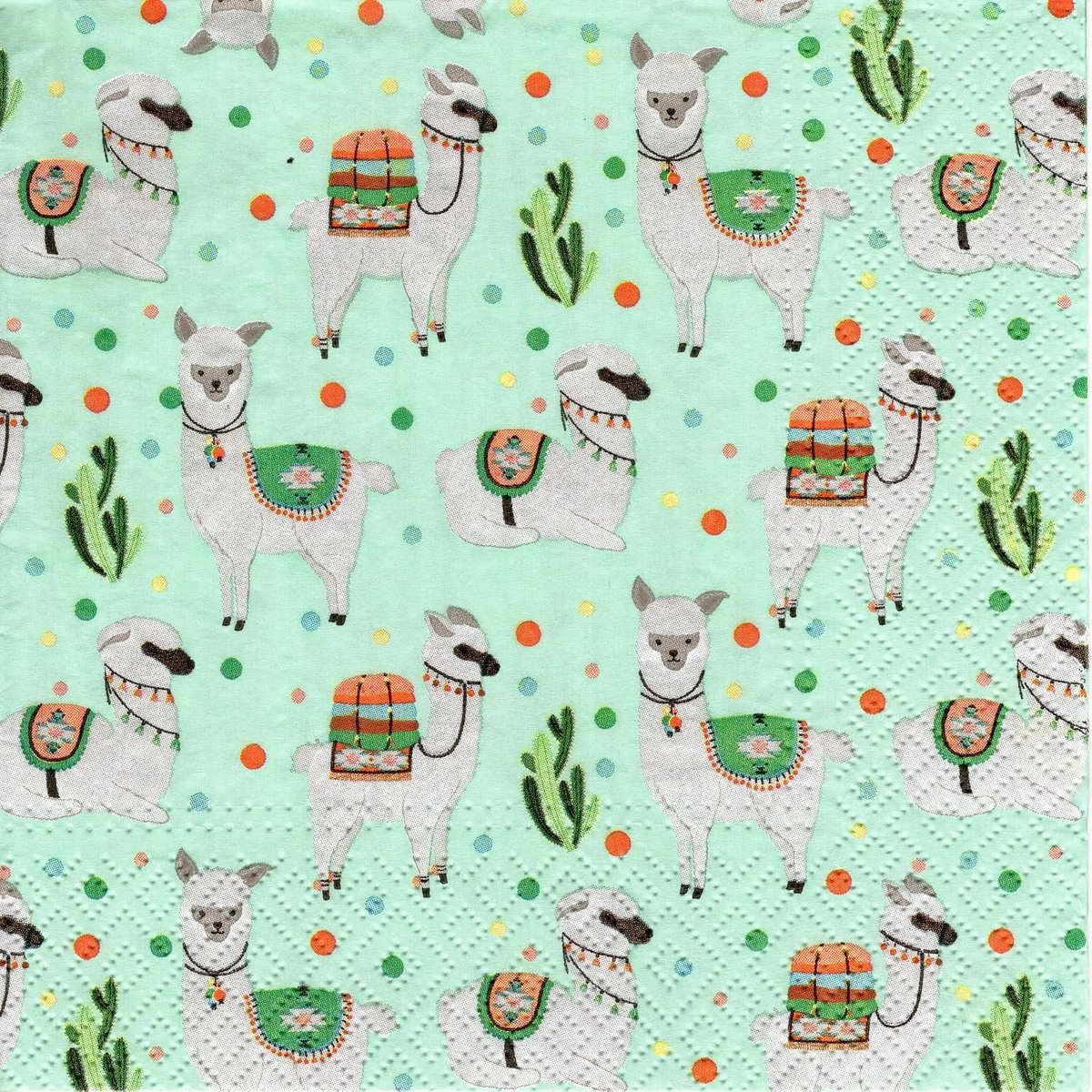 Servetten grappige alpaca 33 x 33 cm - papieren servetten - vrolijk dierenmotief - perfect voor kinderverjaardag - ShopVlot