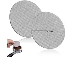 Solidchoice - 2 Stuks Puck Screens voor Espresso Machines