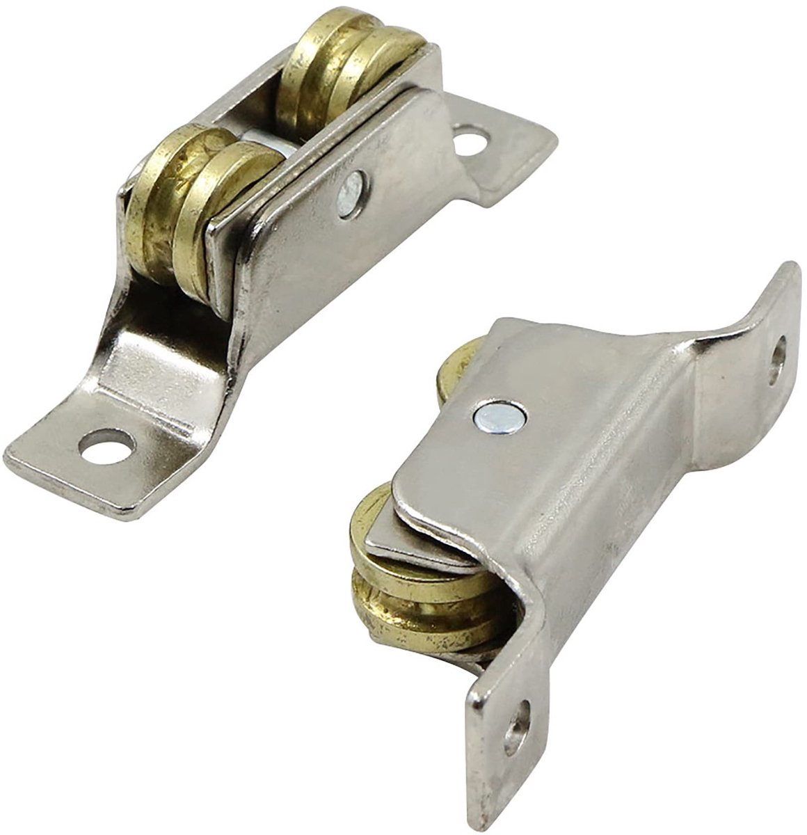 Solidchoice - Stalen Wielen voor Schuifpoorten (Set van 2)