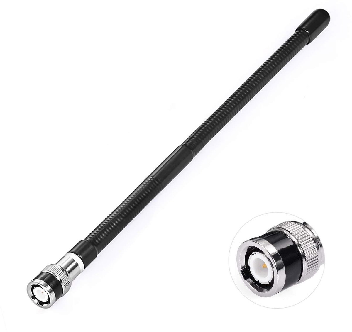 Solidchoice - Draagbare CB Antenne 27MHz met BNC Aansluiting voor Handheld Radio