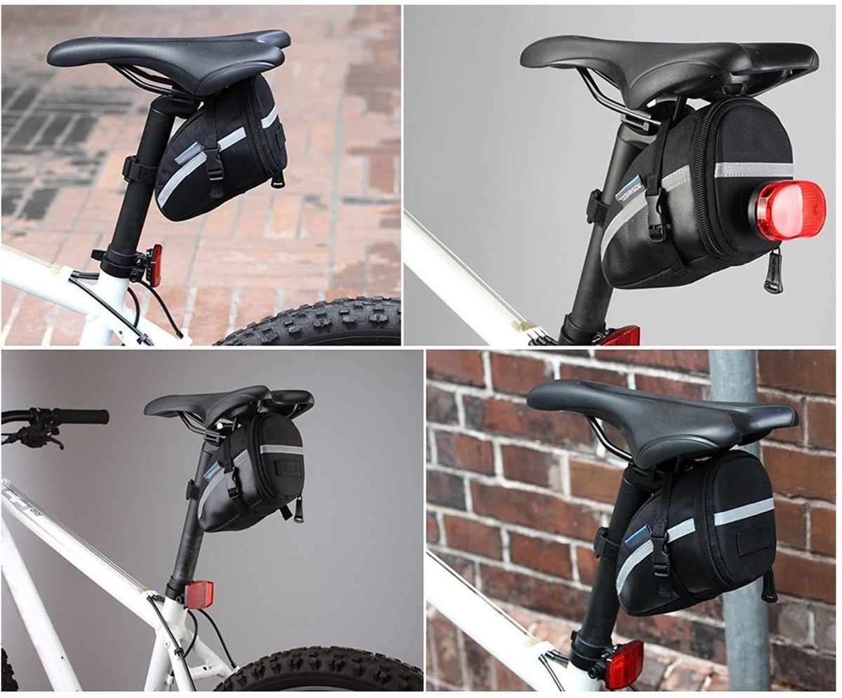 Solidchoice - Fietstas voor Onder de Zadel, Waterproof en Ruim