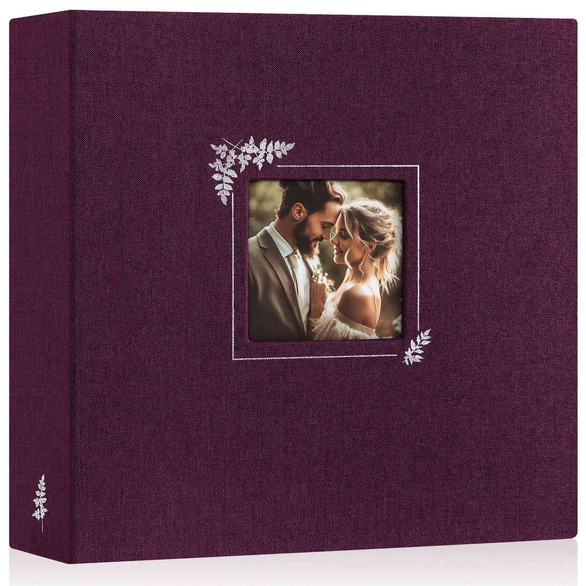 Solidchoice - Fotoalbum met Linnen Omslag en 60 Pagina's voor Herinneringen