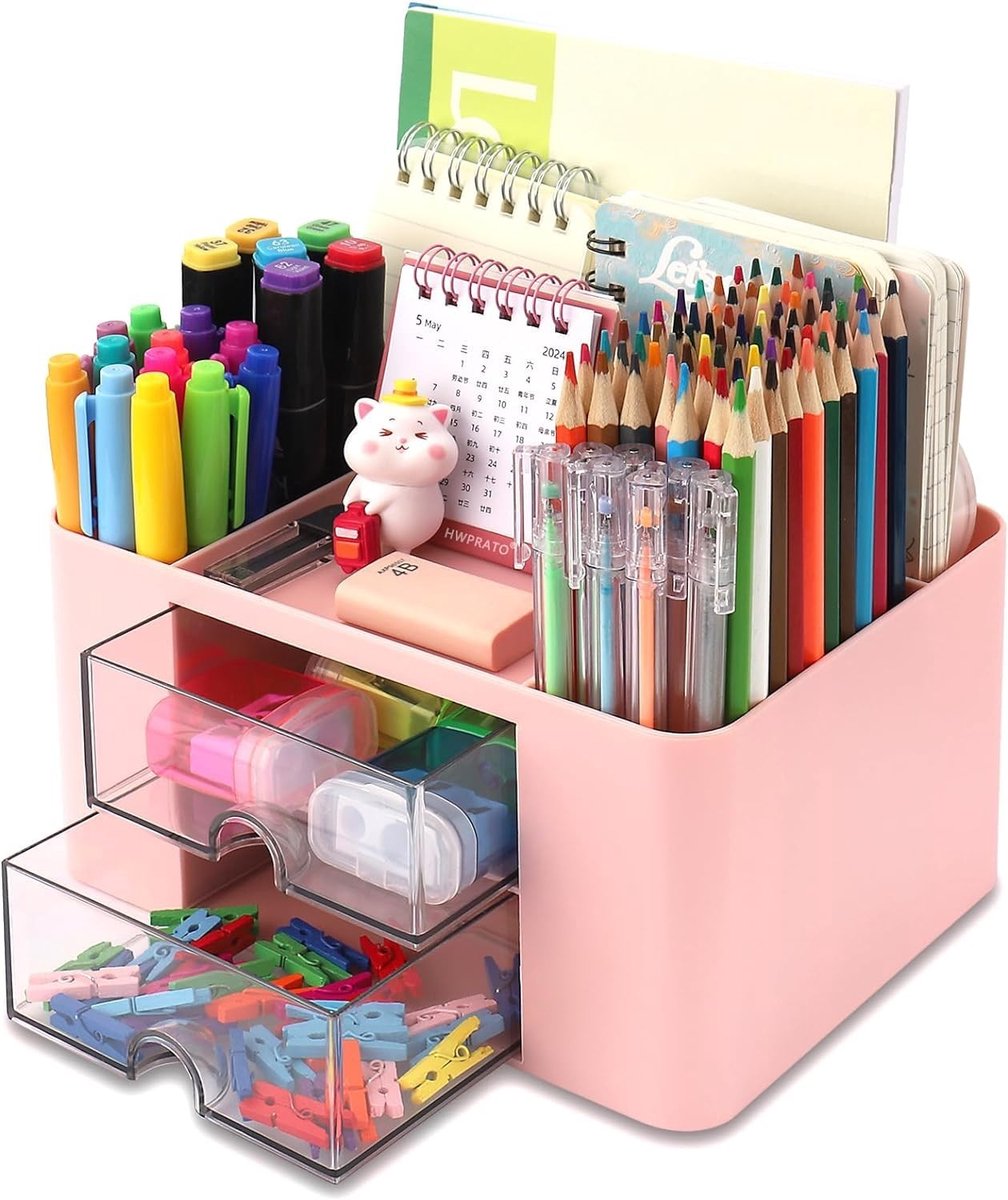 Solidchoice - Multifunctionele Bureau Organizer met 4 Compartimenten