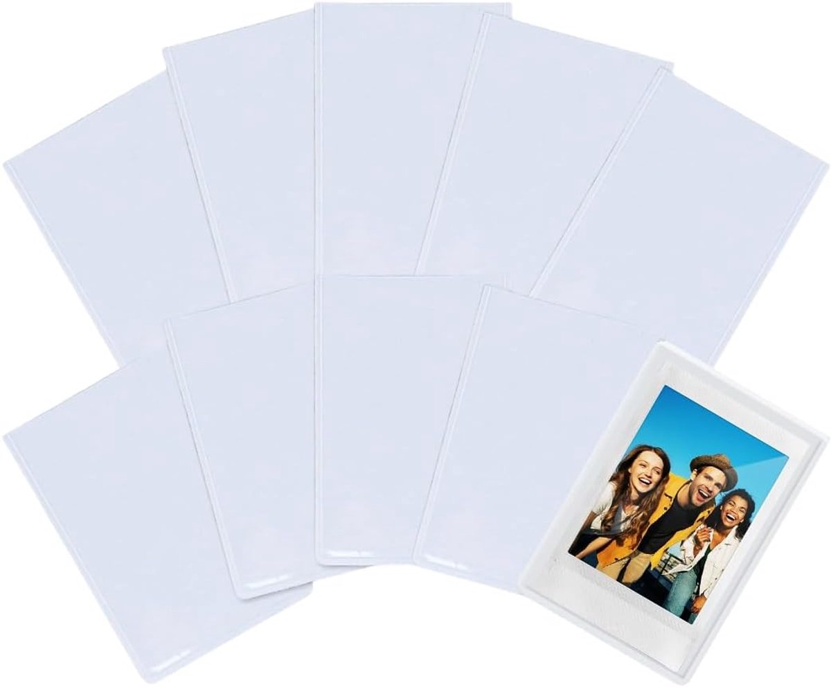 Magnetische Fotolijsten 10 Stuks - Wit - Sterke Magneet - Perfect voor Foto's en Postkaarten - ShopVlot