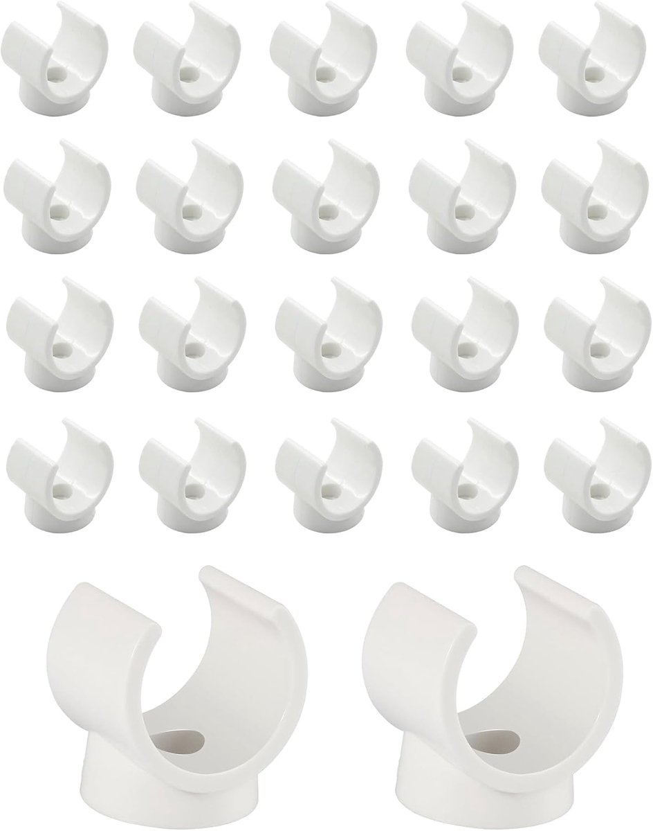 PEX Clips 16 mm - Buishouder Klemmen - U-haak Ophanger - Voor veilige bevestiging van waterbuizen - ShopVlot