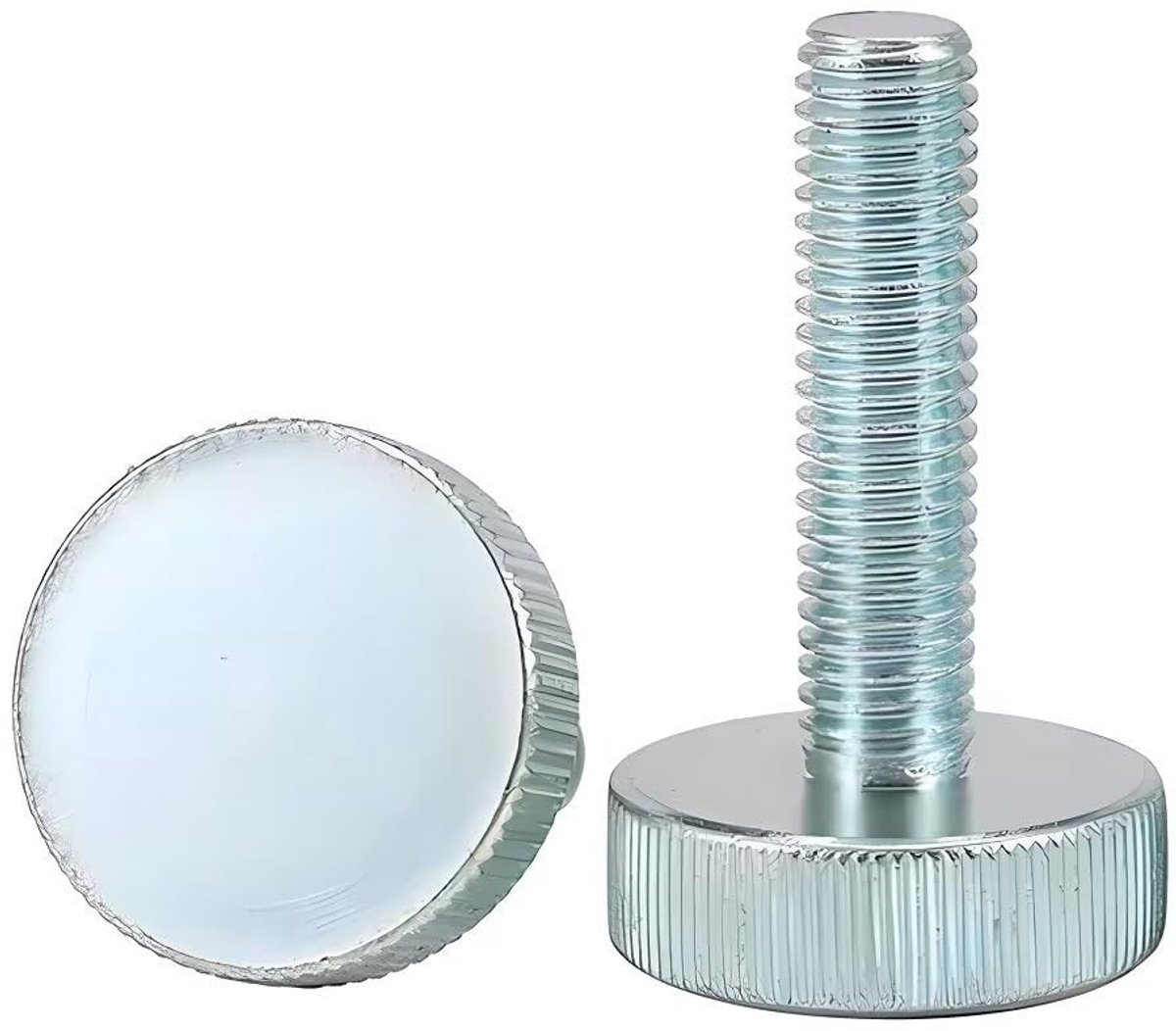 Solidchoice - Set van 2 Knopschroeven M10 x 35mm van Carbon Staal