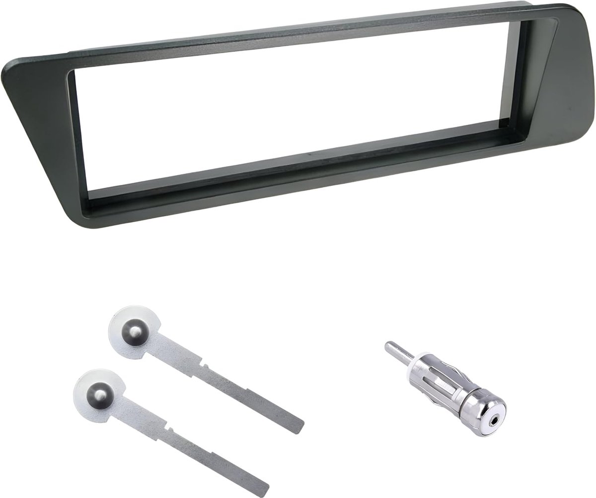 Radio Paneel Kit - Montage Frame - Auto Radio Installatie - Specifiek Model - 1 DIN - Zwart