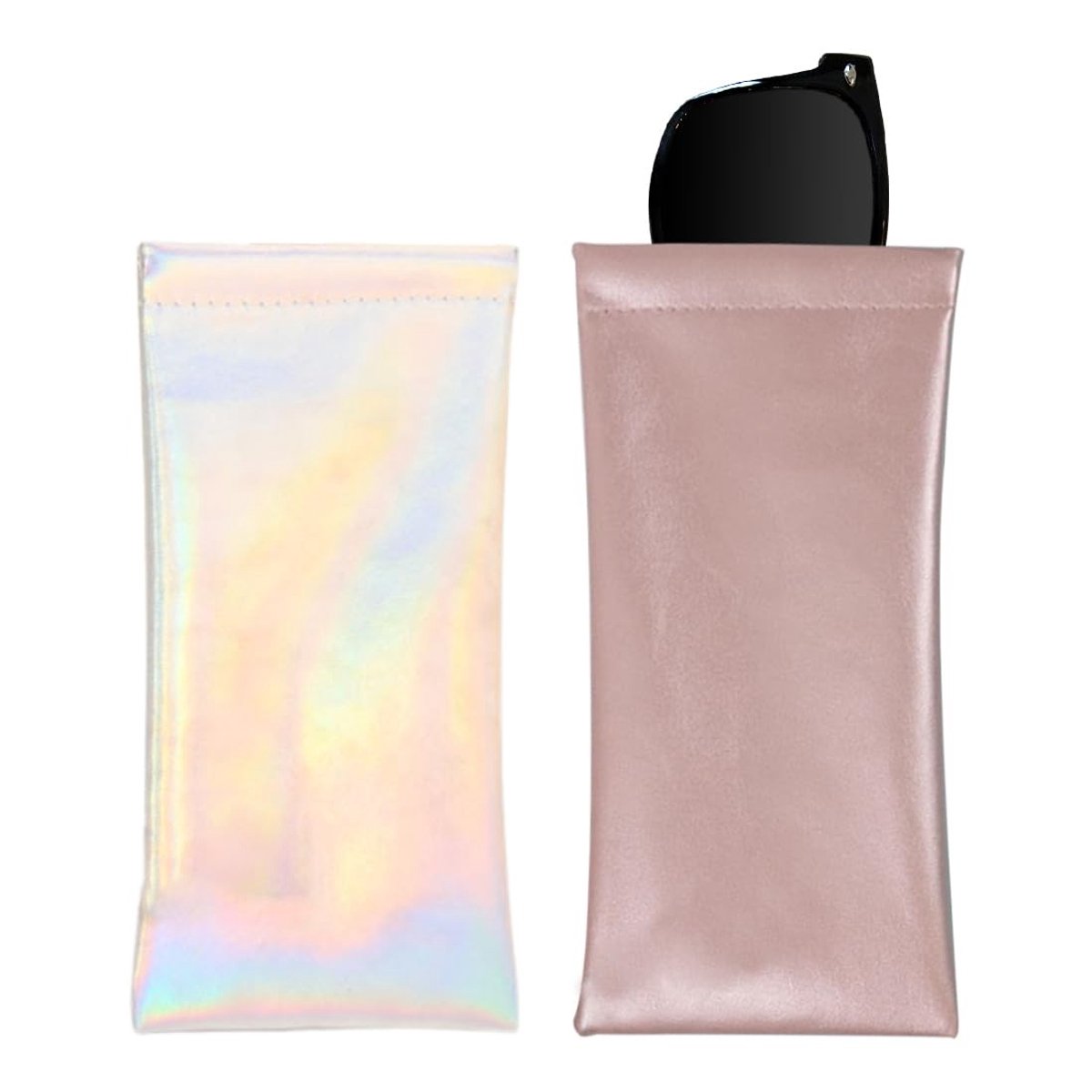 Solidchoice - Set van 2 Zachte Brilcases voor Zonnebrillen