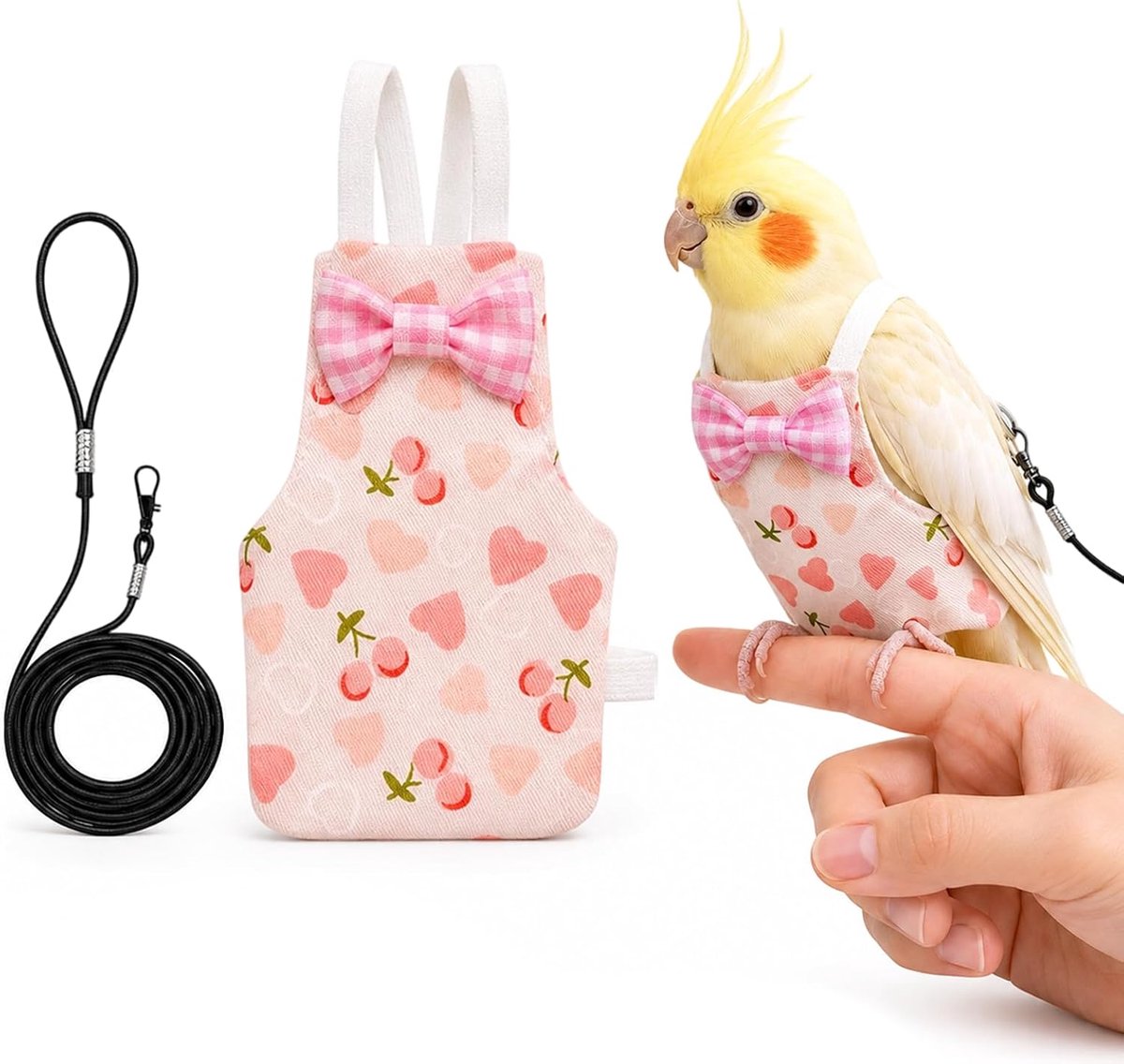 Herbruikbare vogelluiers met waterdichte coating - verstelbaar - verschillende kleuren - stijlvolle uitstraling - ShopVlot