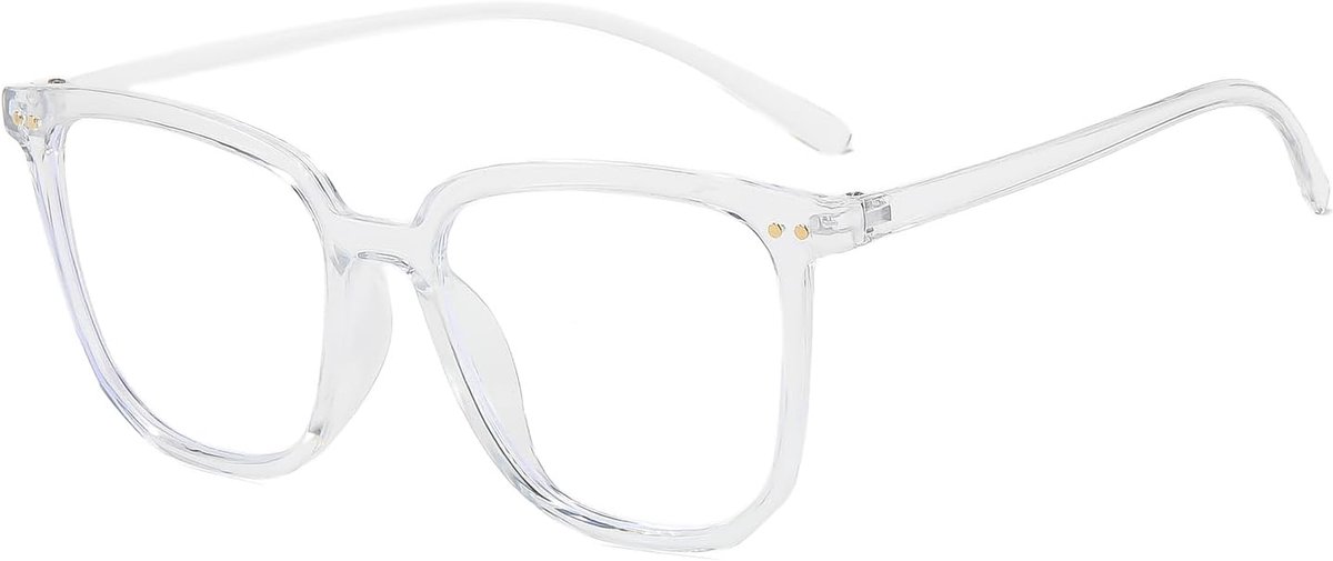 Myopie glazen rechthoekig groot - lichtgewicht - -1.0 dioptrieën - modieus design voor dagelijks gebruik - ShopVlot