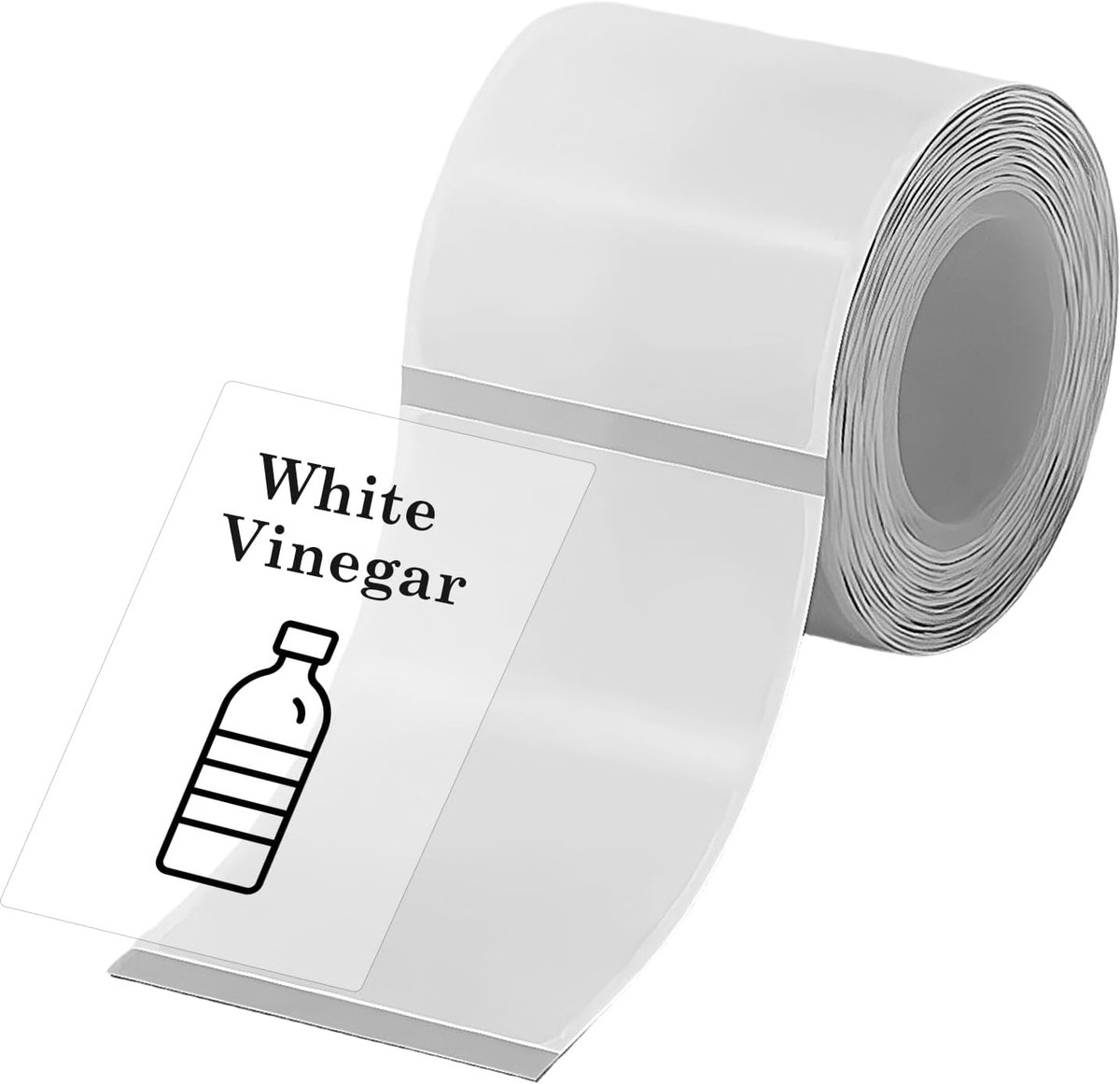 SnelShoppen - Thermische Labels Zelfklevend 40 mm x 60 mm Transparant voor School, Thuis, Kantoor, Supermarkt - 150 Stuks/Rol