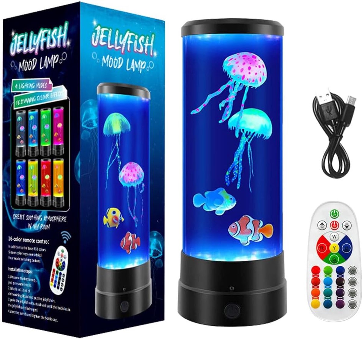 Jellyfish setting 17 kleuren - decoratief - sfeervol - voor unieke verlichting - ShopVlot