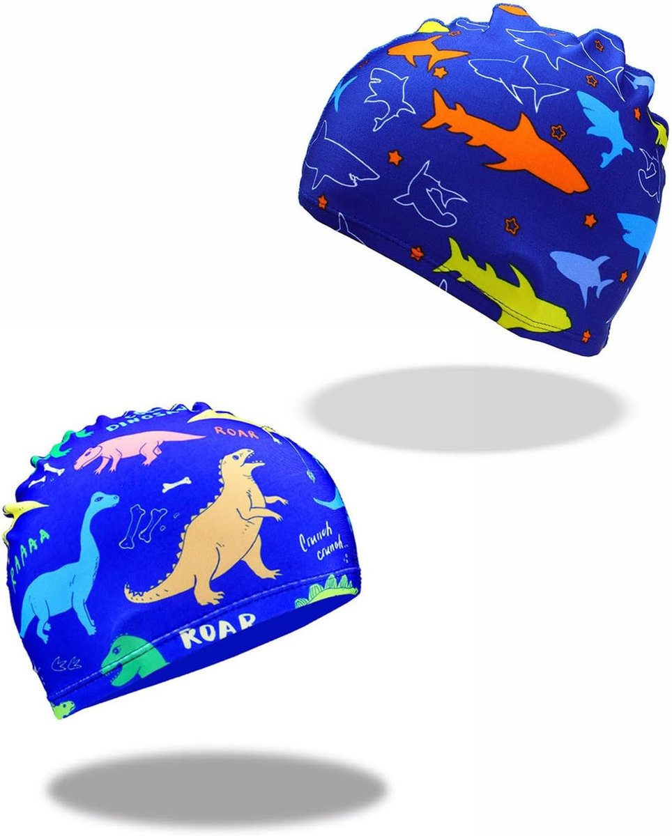 2 stuks badkap,badkap kinderen jongens,gorro natacion niña,badkap meisje lang haar,2er-Pack Kinderbadkap - ShopVlot