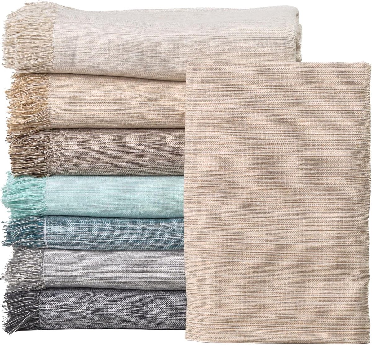 Jarapa Home Made with love Multifunctional Bedspread for Sofas, Cotton and Other Fibres, High-Quality Workmanship - ShopVlot