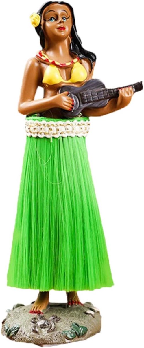 Dashboard Figure, Mobile Car Vahine, Hawaiian Car Dancer, Dashboard, Can Be Used For Car Dashboards, Parties Etc (C) - ShopVlot