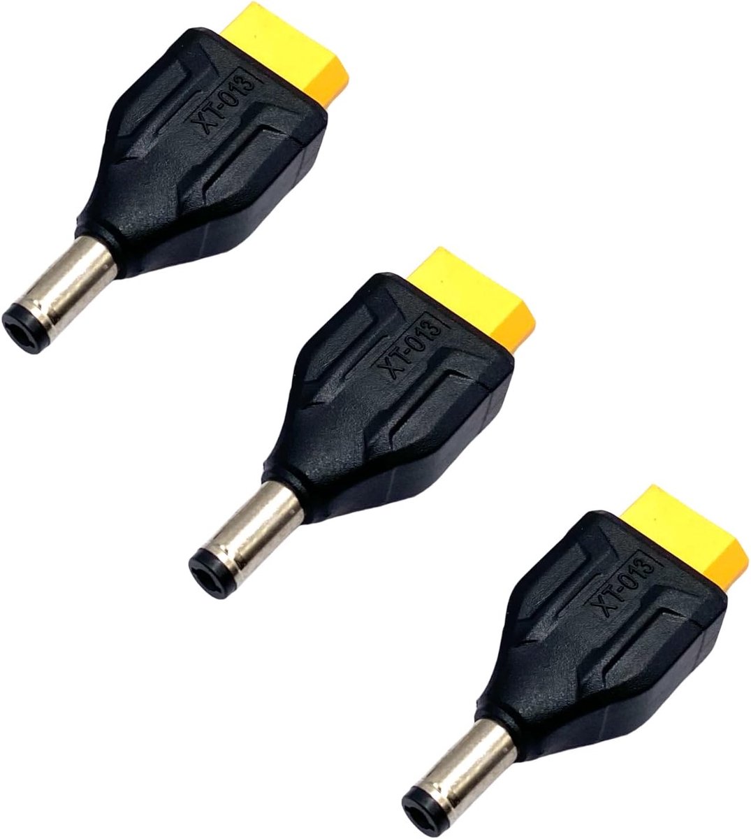 3pcs XT60 Female to DC5521 Male Adapters, XT60 to Barrel DC Jack Adapters for FPV Monitor Power, Drone and Various 12V - ShopVlot