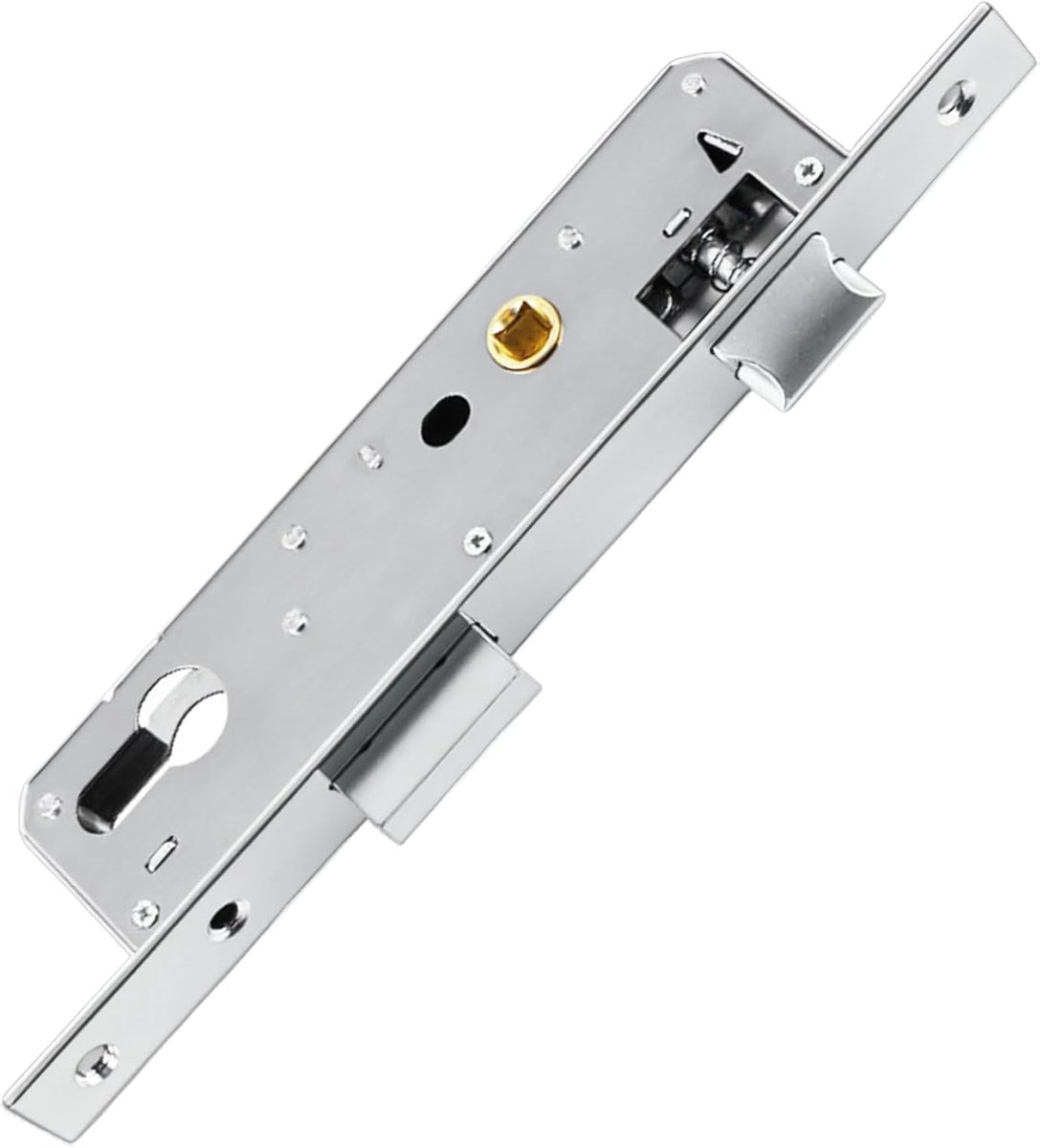 Tubular bicycle frame lock, mortise lock, stuck lock 85 x 30 mm, mortise lock stainless steel, removable tubular frame - ShopVlot