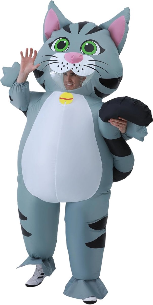 Inflatable FXICH Adult Cat Costume 150-190 cm - ShopVlot