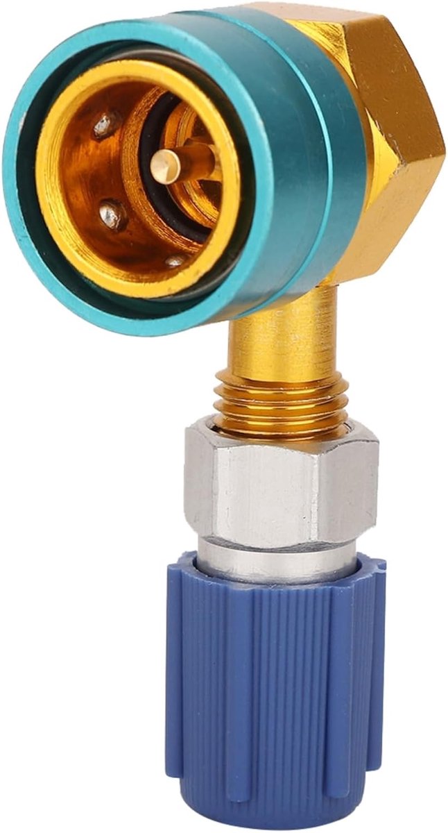 VOBOR Quick Adaptor voor Auto Airconditioning - R1234YF naar R134A - Aluminium - Betrouwbare koppeling - ShopVlot
