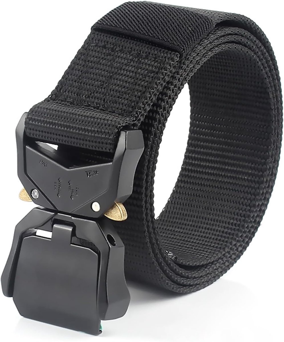 Tactische riem voor mannen - stretch nylon - quick release - ideaal voor werk en outdoor - ShopVlot