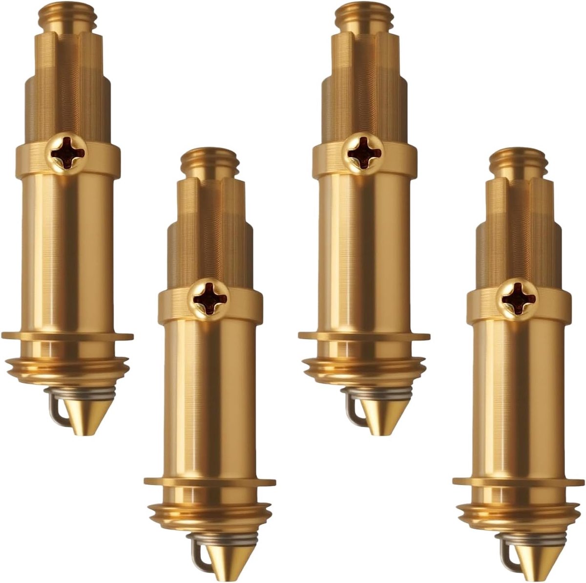 Pop-up afvoerstopper set 4 stuks - universeel voor wastafel - klik- en sluitmechanisme - eenvoudig te vervangen - ShopVlot