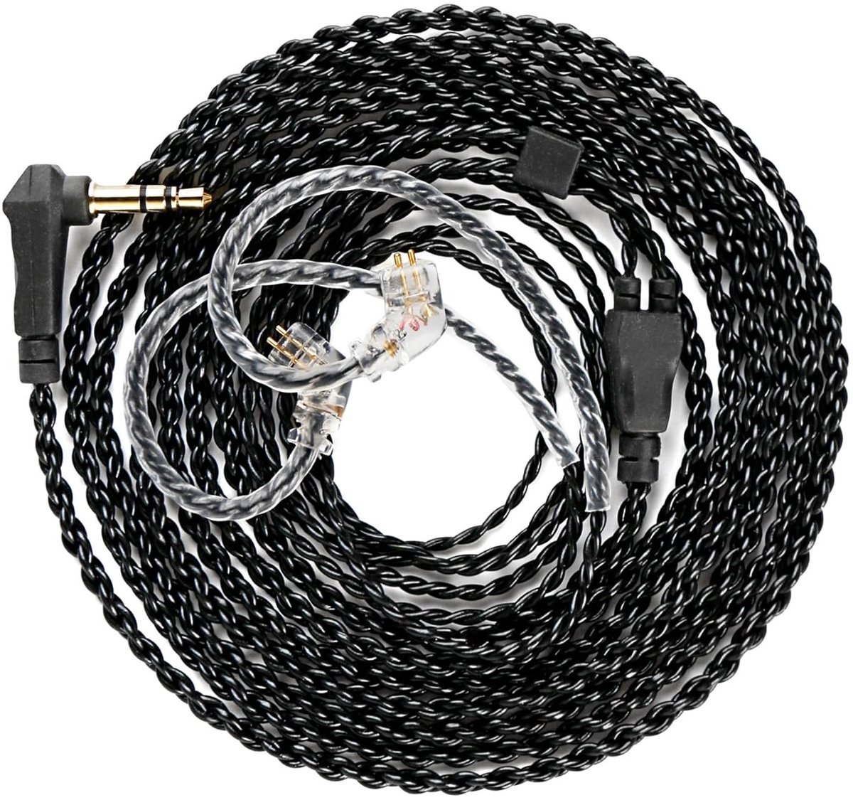 In-ear monitor kabel 2m - 4N OFC draad - hoge geluidskwaliteit - optimale luisterervaring - ShopVlot