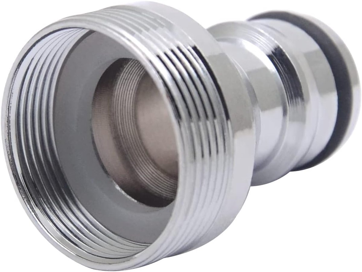Hose Connector, 1 Piece Faucet Adapter with Male Thread M24 and Hose Connector Female M21 Quick Release Kit for - ShopVlot