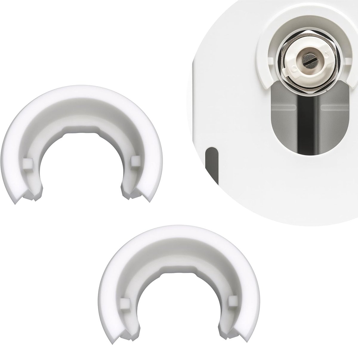 2 x Clamping Bushing for Radiators, Compatible with Brötje Flat Radiator Reference 562454, Spare Part for Side - ShopVlot