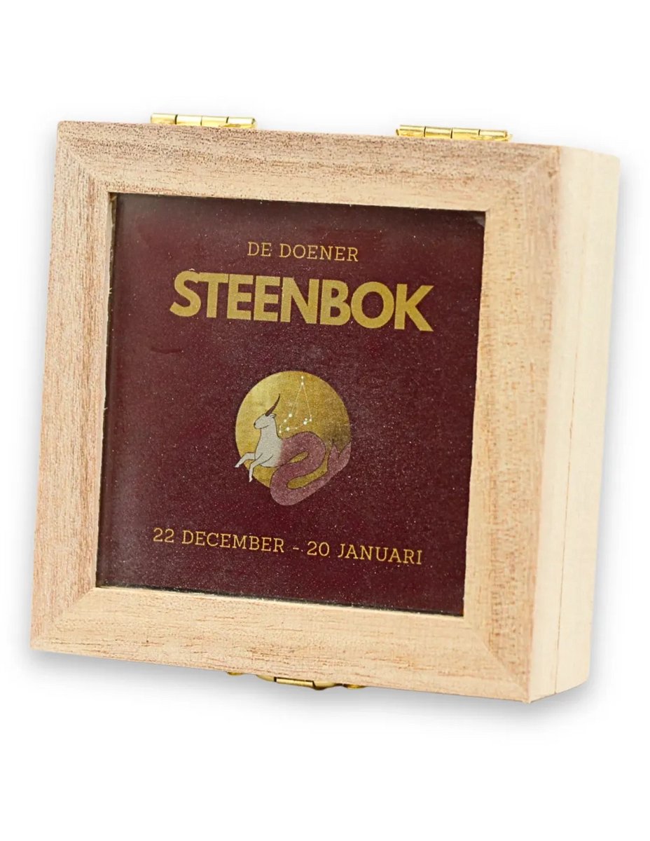 Sterrenbeeld trommelsteen setje - STEENBOK