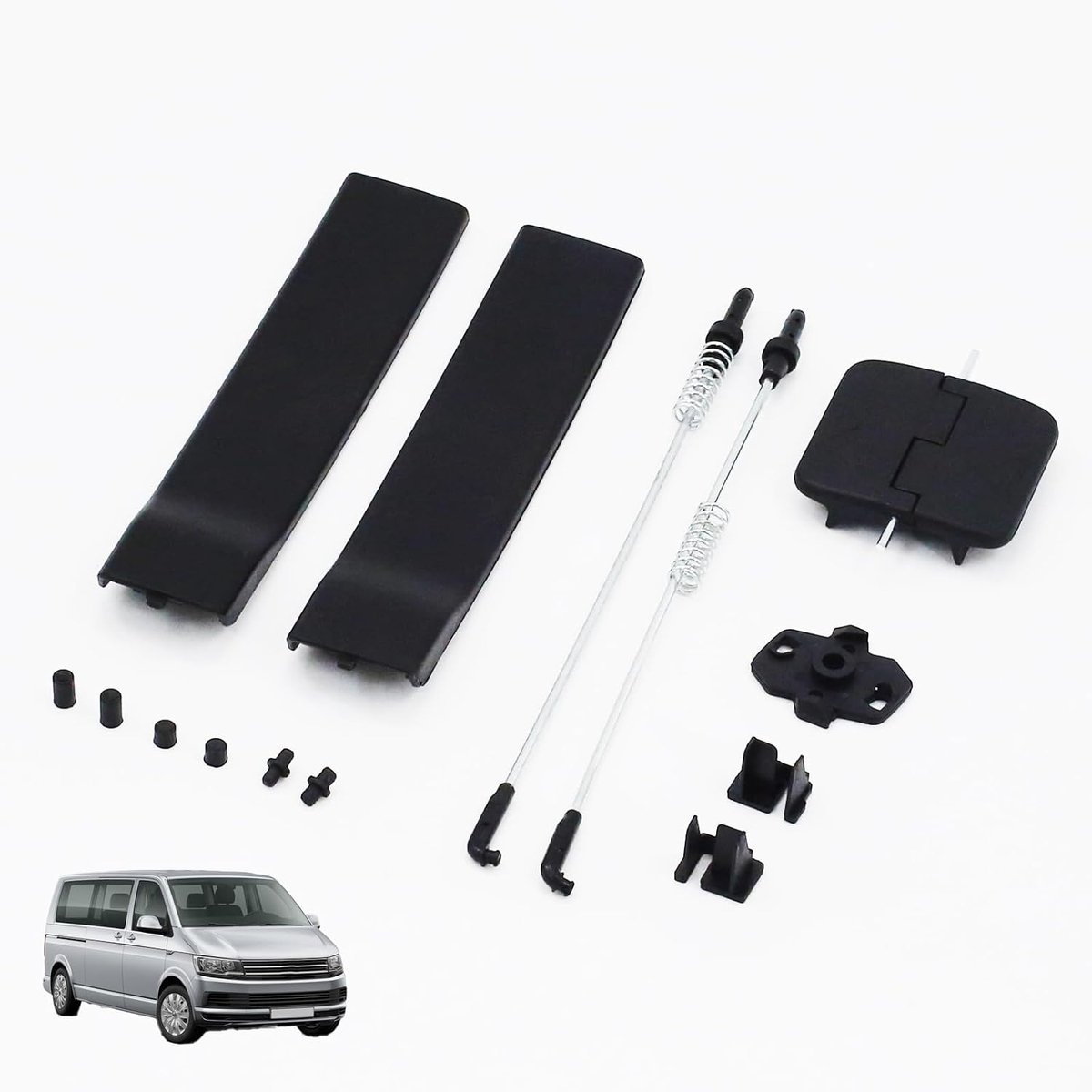 Repair kit for sliding windows Volkswagen T5/T6, universal type, suitable for both left and right sides, including - ShopVlot