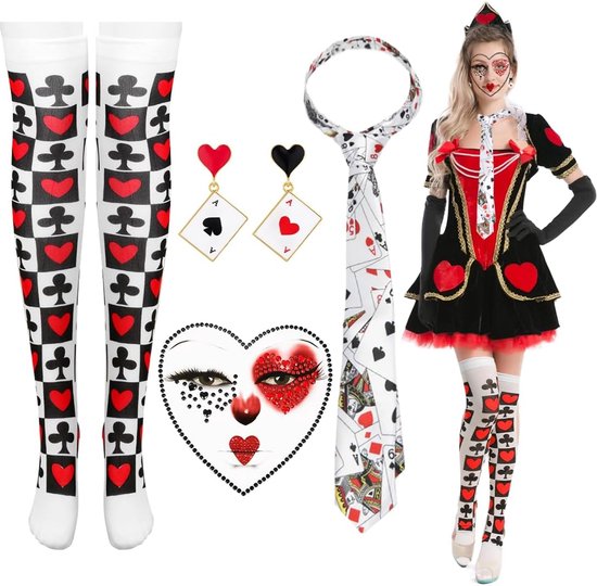 Carnival costume, queen of the heart for carnival costumes - ShopVlot
