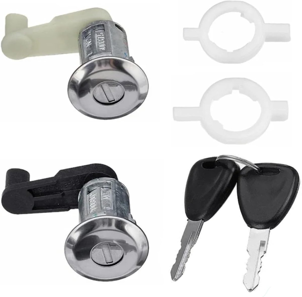 Twowinds Set Lock Cylinders, Door Lock, Left Right, Mégane (1996-2003), Scenic (1996-2003), Cli0 (1998-2005), Thalia - ShopVlot