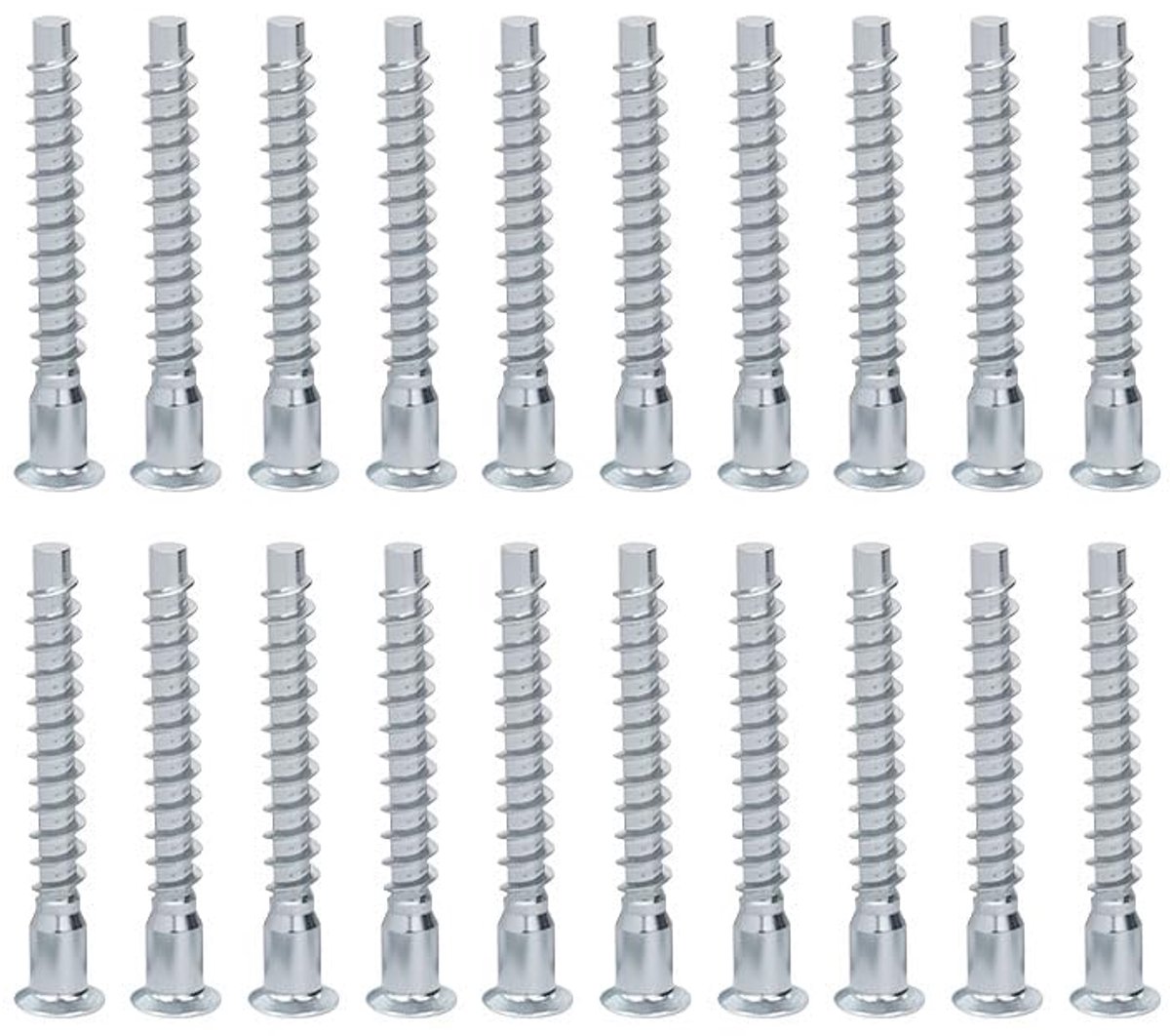20 stuks kastschroeven, M5 x 40 mm verbindingsschroeven (M7x70) - ShopVlot
