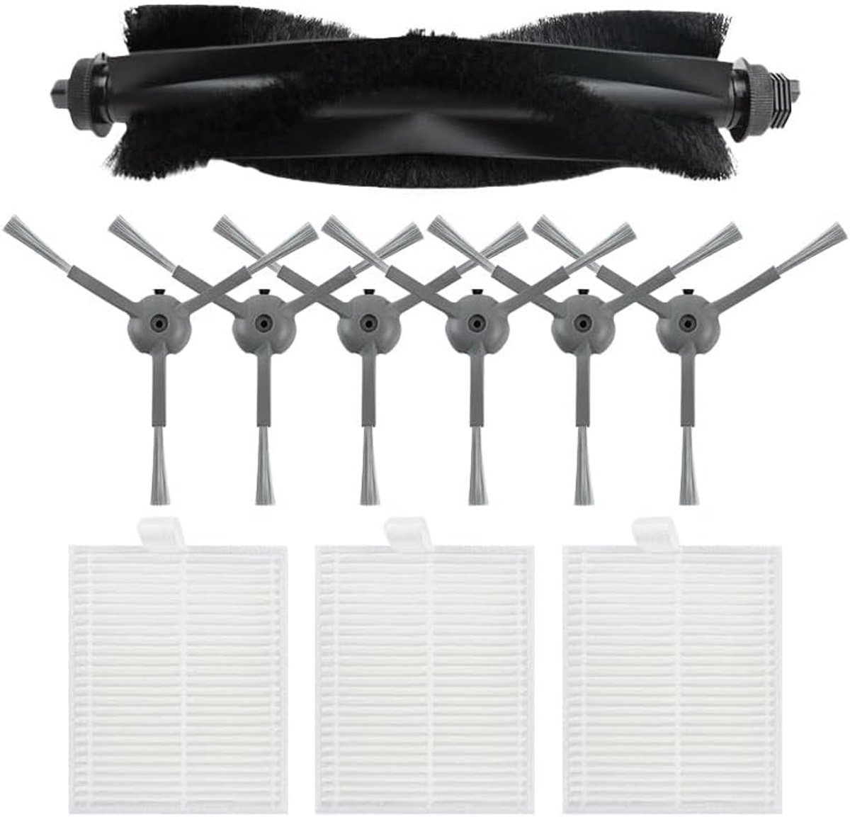 10pcs Robot Vacuum Cleaner Replacement Parts Kit, Replacement for Eufy L60 L60 Hybrid L60 are L50 Series - ShopVlot